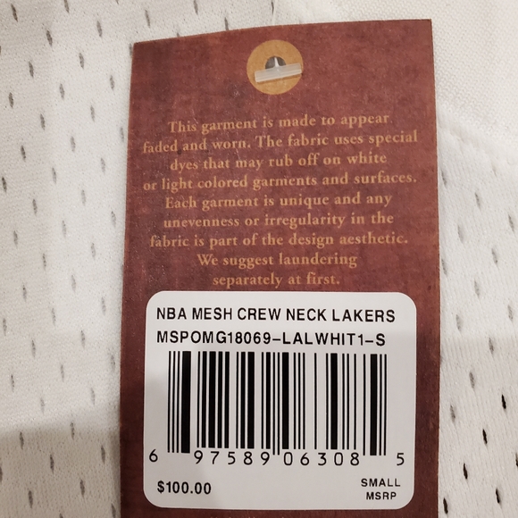 MITCHELL AND NESS L.A. LAKERS 2000 FINALS JERSEY - Picture 2 of 2